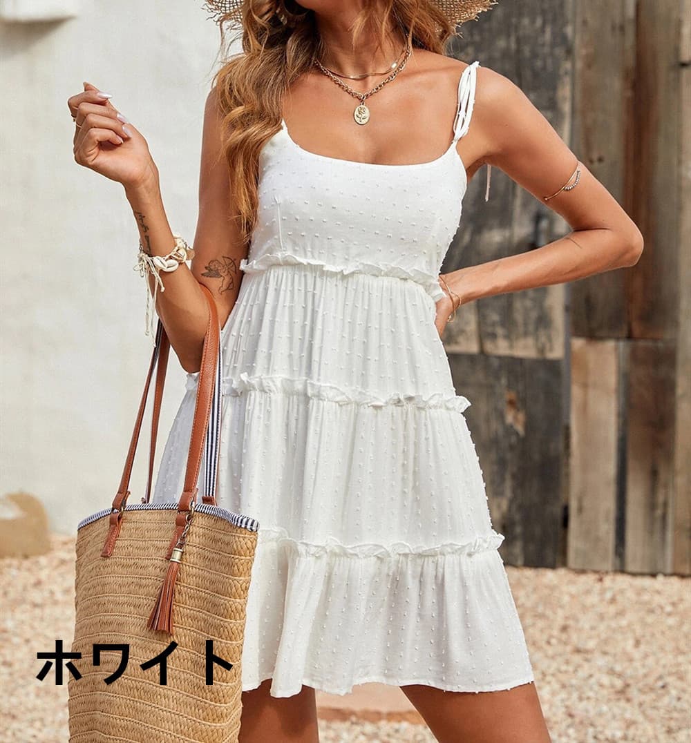 ニット素材キャミワンピース 体型カバー 大人女子 大きいサイズ対応